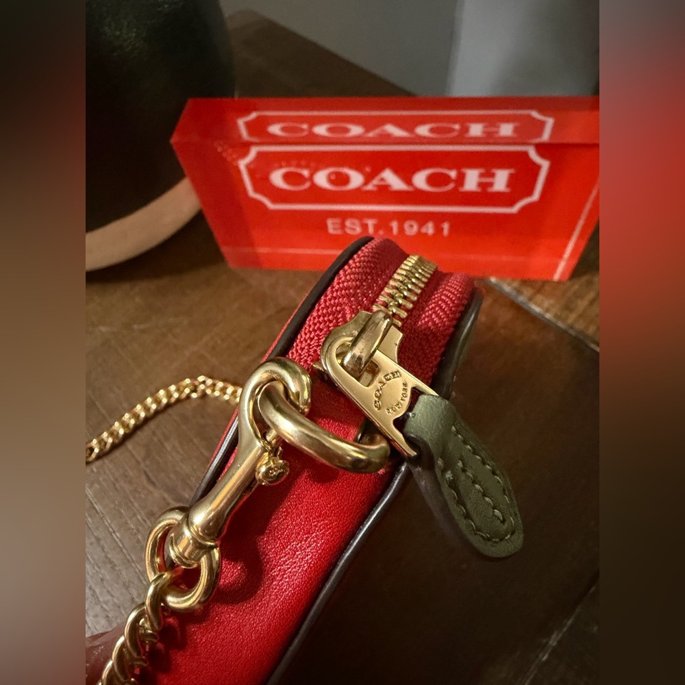 Coach Strawberry Pouch/Crossbody - Picture 7 of 11